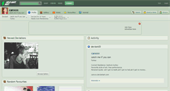 Desktop Screenshot of canxxx.deviantart.com