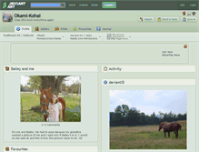 Tablet Screenshot of okami-kohai.deviantart.com