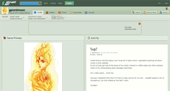 Desktop Screenshot of garentmoon.deviantart.com