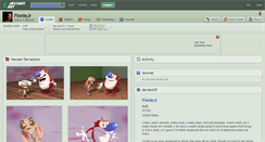 Desktop Screenshot of finniejr.deviantart.com