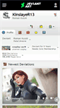 Mobile Screenshot of kinslayer13.deviantart.com