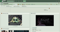 Desktop Screenshot of cwicseolfor.deviantart.com