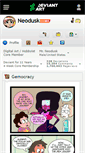 Mobile Screenshot of neodusk.deviantart.com