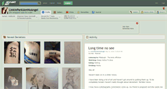 Desktop Screenshot of linkinparkiamnoangel.deviantart.com