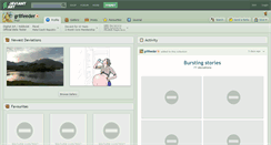 Desktop Screenshot of gr8feeder.deviantart.com