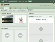 Tablet Screenshot of gr8feeder.deviantart.com