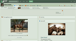 Desktop Screenshot of polar-dream.deviantart.com