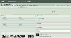 Desktop Screenshot of corsaro1000.deviantart.com