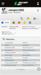 Mobile Screenshot of corsaro1000.deviantart.com