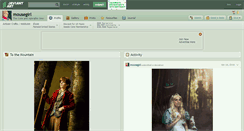 Desktop Screenshot of mousegirl.deviantart.com