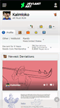Mobile Screenshot of kaimioko.deviantart.com