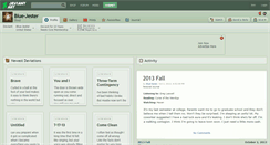 Desktop Screenshot of blue-jester.deviantart.com