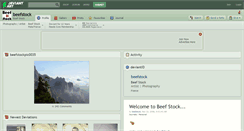 Desktop Screenshot of beefstock.deviantart.com