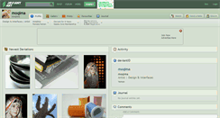 Desktop Screenshot of moqima.deviantart.com