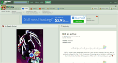 Desktop Screenshot of momoku.deviantart.com