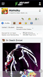 Mobile Screenshot of momoku.deviantart.com