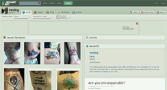 Desktop Screenshot of inksling.deviantart.com