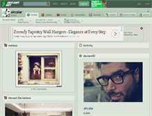 Tablet Screenshot of akcalar.deviantart.com