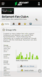 Mobile Screenshot of bellamort-fan-club.deviantart.com