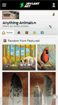 Mobile Screenshot of anything-animals.deviantart.com