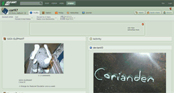 Desktop Screenshot of cori97.deviantart.com