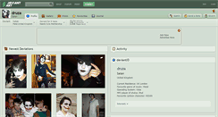 Desktop Screenshot of druza.deviantart.com