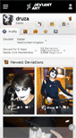 Mobile Screenshot of druza.deviantart.com