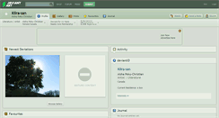 Desktop Screenshot of kiira-san.deviantart.com