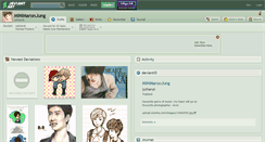 Desktop Screenshot of minimaronjung.deviantart.com