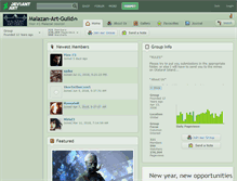 Tablet Screenshot of malazan-art-guild.deviantart.com