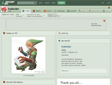 Tablet Screenshot of kuebulan.deviantart.com