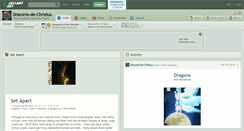 Desktop Screenshot of draconis-de-christus.deviantart.com