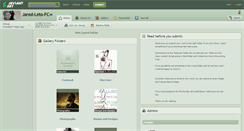 Desktop Screenshot of jared-leto-fc.deviantart.com
