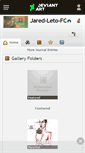 Mobile Screenshot of jared-leto-fc.deviantart.com