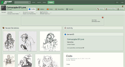 Desktop Screenshot of cornucopia-of-love.deviantart.com