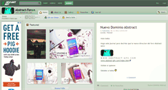 Desktop Screenshot of abstract-foro.deviantart.com