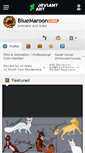 Mobile Screenshot of bluemaroon.deviantart.com