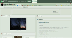 Desktop Screenshot of moonlightdancer100.deviantart.com