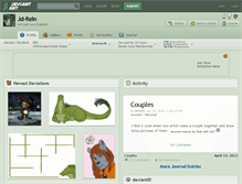 Tablet Screenshot of jd-rein.deviantart.com