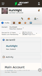 Mobile Screenshot of murknight.deviantart.com