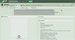 Desktop Screenshot of hornee1.deviantart.com