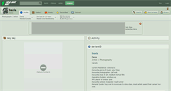 Desktop Screenshot of baxia.deviantart.com