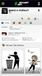Mobile Screenshot of gaara-x-matsuri.deviantart.com