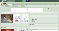 Desktop Screenshot of mikoki.deviantart.com