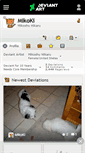 Mobile Screenshot of mikoki.deviantart.com