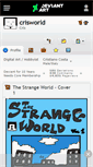 Mobile Screenshot of crisworld.deviantart.com