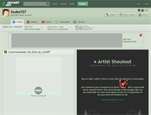 Tablet Screenshot of kudos707.deviantart.com