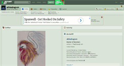 Desktop Screenshot of alisiadragoon.deviantart.com