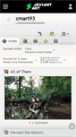 Mobile Screenshot of cmart93.deviantart.com