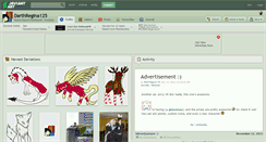 Desktop Screenshot of darthregina125.deviantart.com
